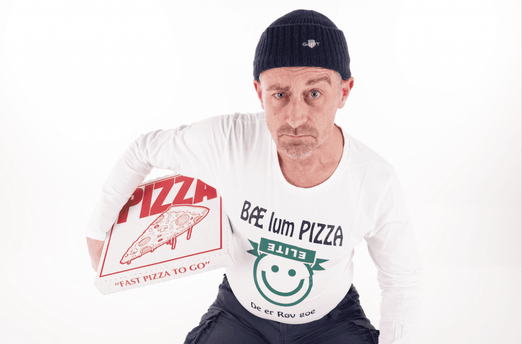 Det skøre Pizzabud – festindslag af Peter Møller Hansen