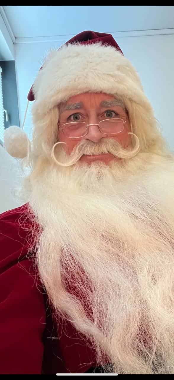 Peter Møller Hansen som julemand