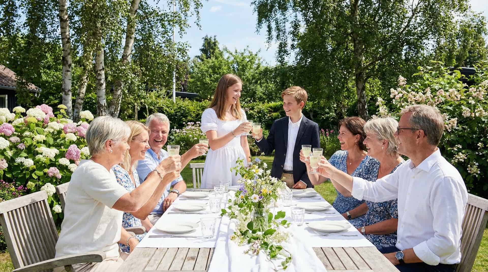Indslag til konfirmation fra moster